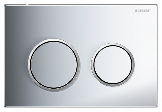 Клавиша смыва Geberit Omega 20 115.085.KH.1 хром глянец