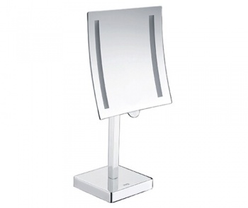 Зеркало с LED-подсветкой, 3-х кратным увеличением Wasserkraft K-1007