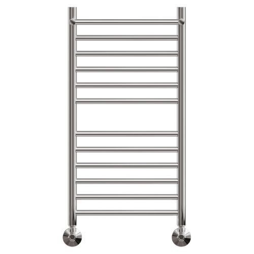 Полотенцесушитель водяной Point Аврора премиум PN10148SP П11 400x800 с полкой, хром