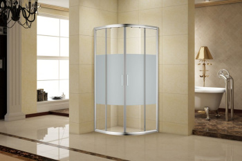 Душевой уголок Aquanet Practic AE10-Q-90x90U-CP 900x900, прозрачное, матовое стекло AE10-Q-90x90U-CP