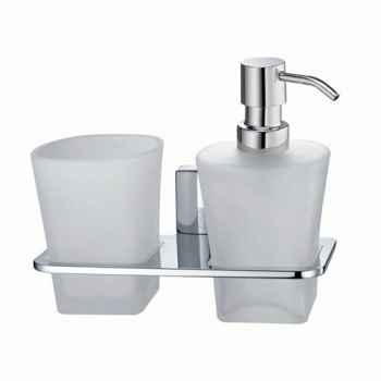 Держатель стакана и дозатора Wasserkraft Leine K-5089