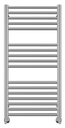 Полотенцесушитель водяной Terminus  Альба П17 500х1045