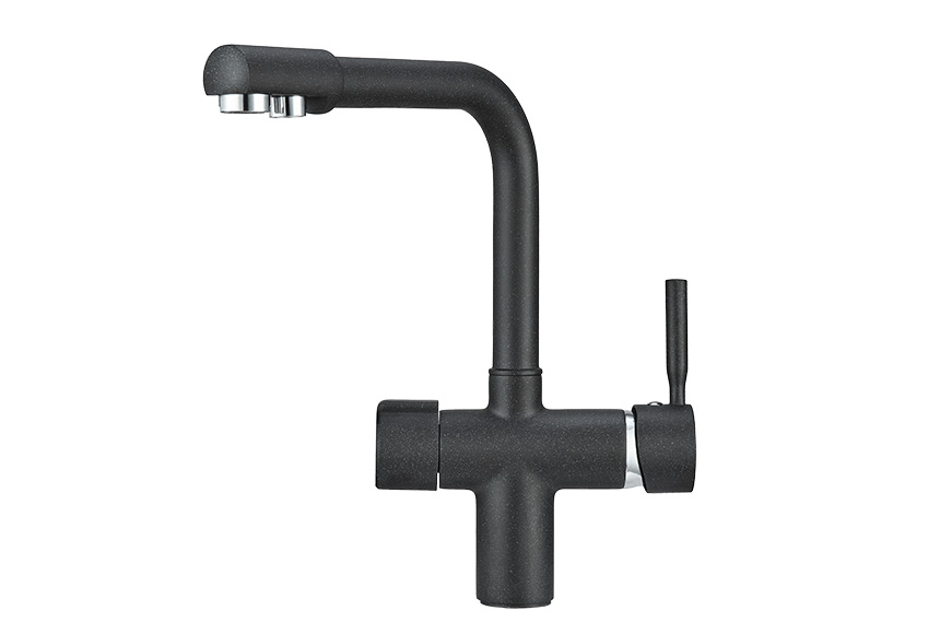 Смеситель для кухни Granula GR-2088 черный, 2088bl