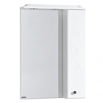 Зеркало-шкаф Акватон Лиана 65x85 1A166202LL01R правый с подсветкой