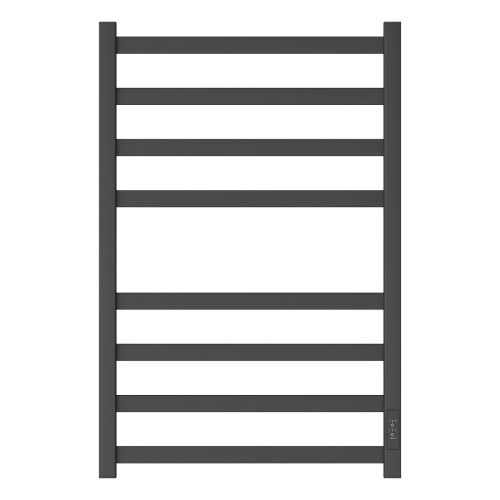 Полотенцесушитель электрический Point Меркурий PN83858B П8 500x800, диммер справа, черный