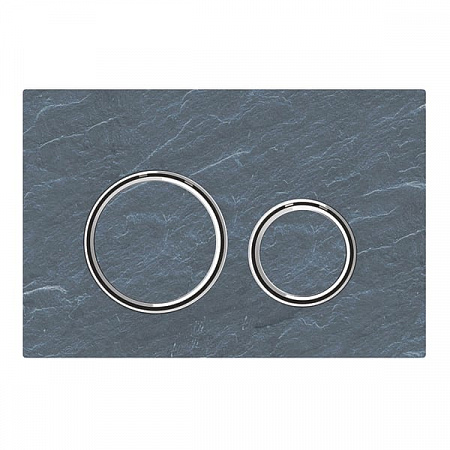 Клавиша смыва Geberit Sigma 21 115.884.JM.1 серый, хром глянцевый