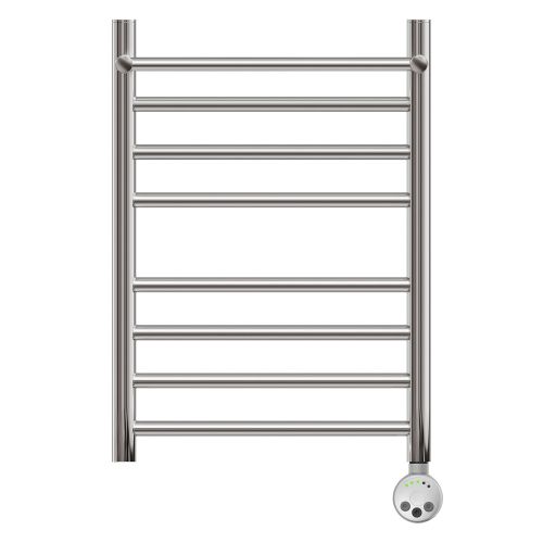 Полотенцесушитель электрический Point Аврора PN10146SPE П7 400x600 с полкой левый/правый, хром