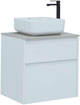 Тумба под раковину Aquanet Nova Lite 60 белый (2 ящика) 00242575
