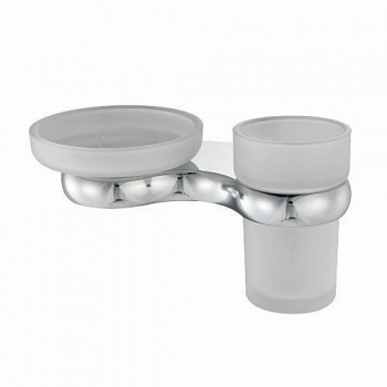 Держатель стакана и мыльницы Wasserkraft Berkel K-6826
