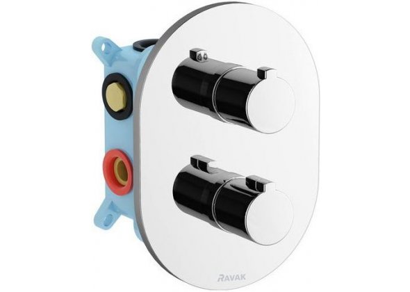 Смеситель Термостатический скрытого монтажа CR 067.00 трехрежимный X070075