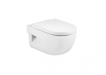 Крышка для чаши Roca Meridian Soft Close 8012AC00B (8012AC004) с микролифтом, петли хром