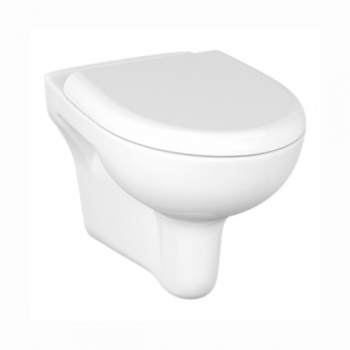 Унитаз подвесной CERSANIT NATURE NEW CLEAN ON S-MZ-NATURE-COn-DL-w с сиденьем дюропласт