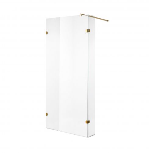 Душ. перегородка NG-642-11 GOLD (110x195), 1 место
