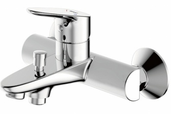 Смеситель для ванны с коротким изливом Bravat Drop F64898C-01A