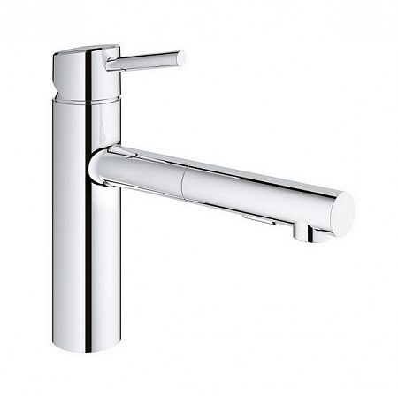 Смеситель GROHE CONCETTO 30273001 для кухонной мойки с выдвижным изливом
