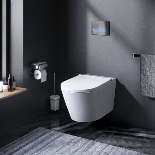 CCC501700SC Inspire CleanCare подвесной унитаз с интегрированным электронным биде