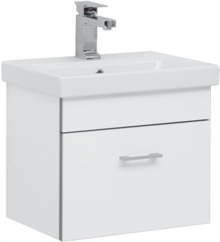 Тумба под раковину Aquanet Верона 50 (Moduo Slim) белый 00246951