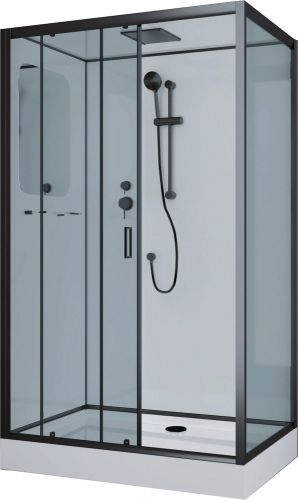 Душевая кабина Niagara Premium 120х80х210 NG- 6912-01QL BLACK