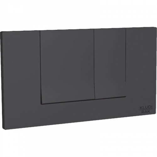 Клавиша смыва Kludi Rak RAK80010BK2 черный (матовый)