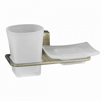 Держатель стакана и мыльницы Wasserkraft Exter K-5226