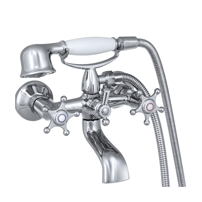 Смеситель для ванны с коротким изливом Славен СЛ-ДВ-И30