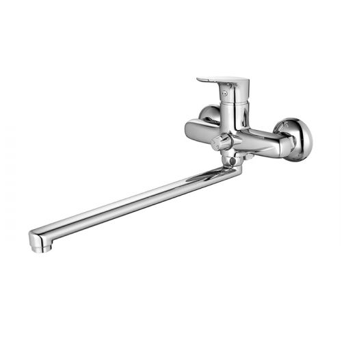 Смеситель для ванны с длинным изливом с керамическим дивертором Zodiac, IDDIS, ZODSBL2i10WA