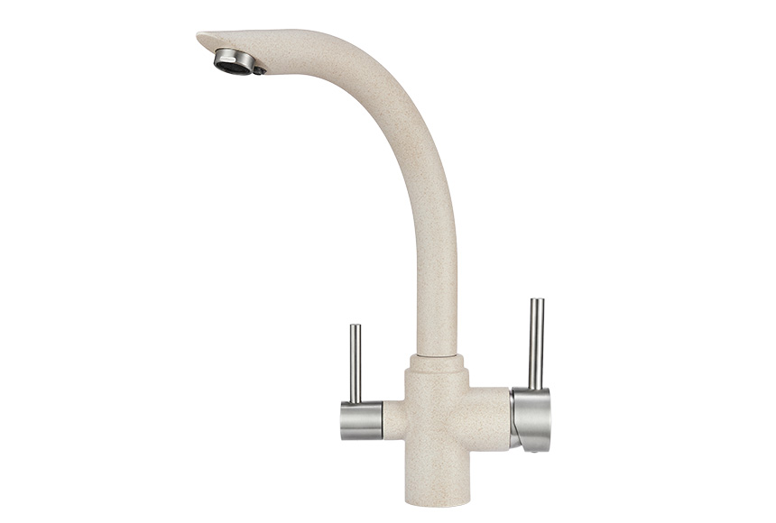 Смеситель для кухни Granula GR-2304 пирит, 2304pr