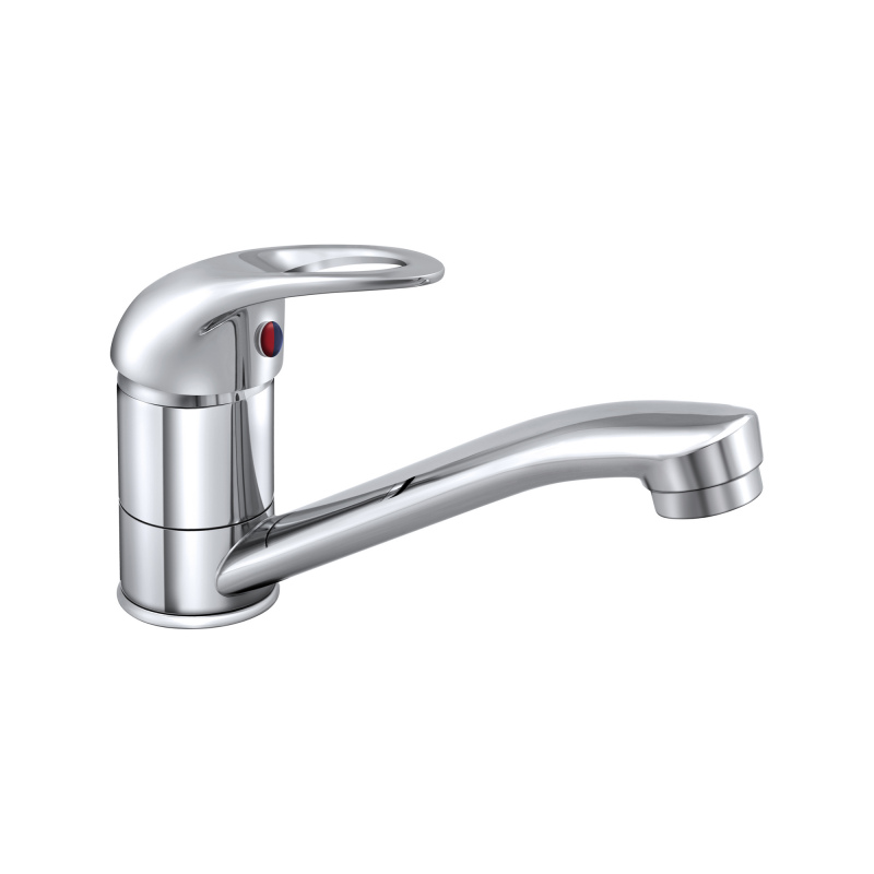 Смеситель для кухонной мойки с коротким изливом 15 см Славен СЛ-ОД-Р20