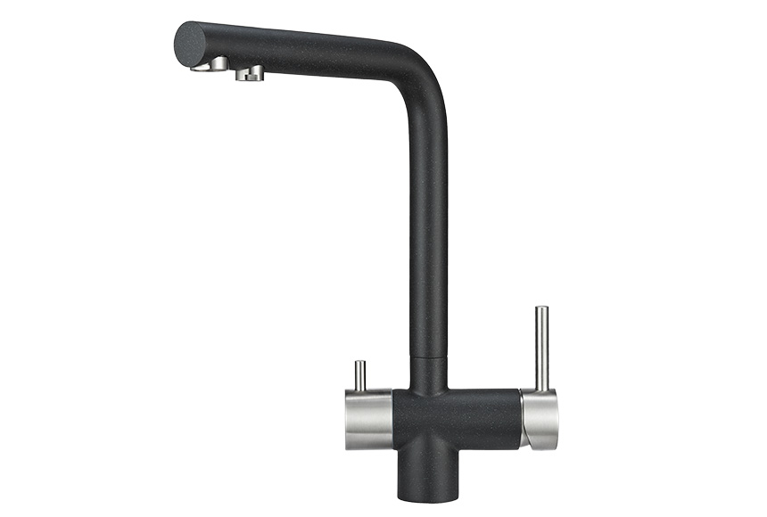 Смеситель для кухни Granula GR-2305 черный, 2305bl