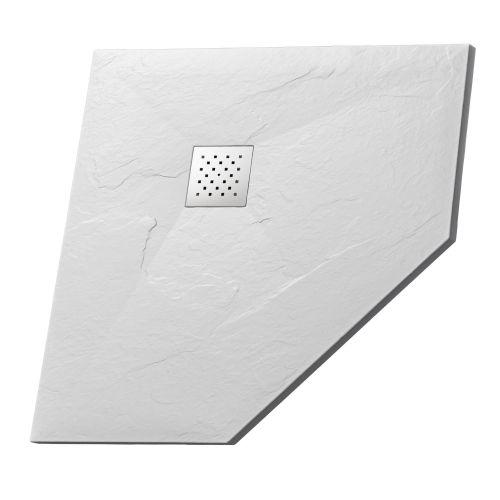 Поддон трапеция белый (100*100*2,5) Strong