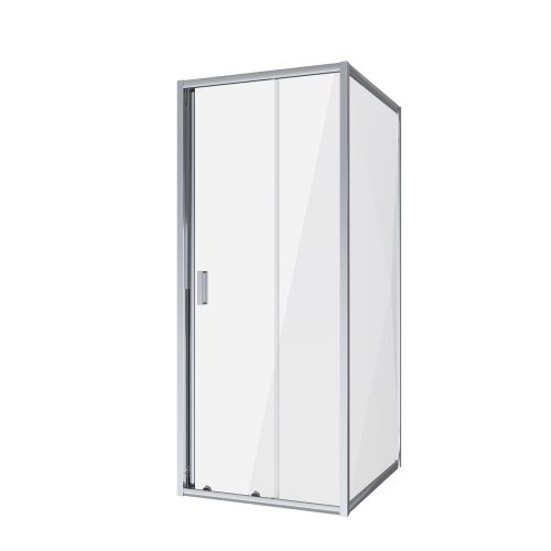 Душ.ограждение NG-62-10A-A100 (100*100*190) квадрат, дверь раздвижная, 2 места