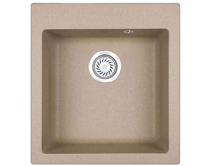 Мойка кухонная Granula квадратная кварц 4651, АНТИК