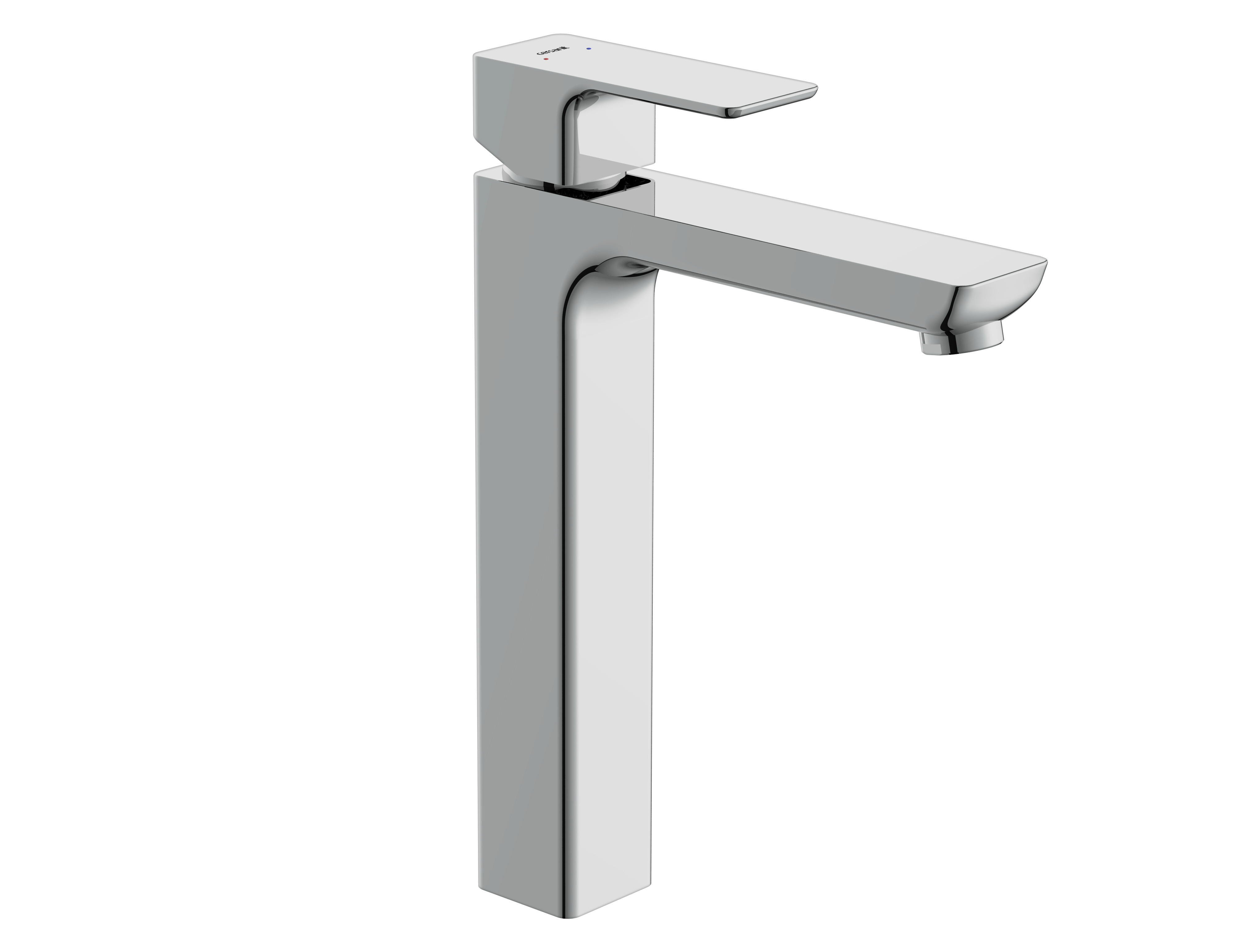 Смеситель GEO высокий для раковины с клик-клак Cersanit 63043