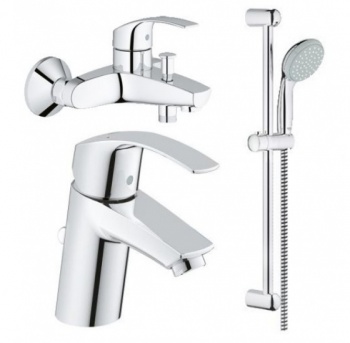 Комплект смесителей 5 в 1 Grohe Eurosmart 123570