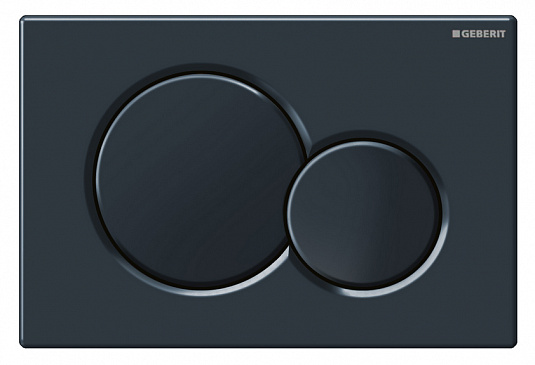 Клавиша смыва Geberit Sigma 01 115.770.DW.5 черный RAL 9005 
