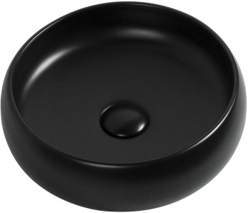 Раковина Aquanet Round-1-MB 36 черный матовый ROUND-1-MB