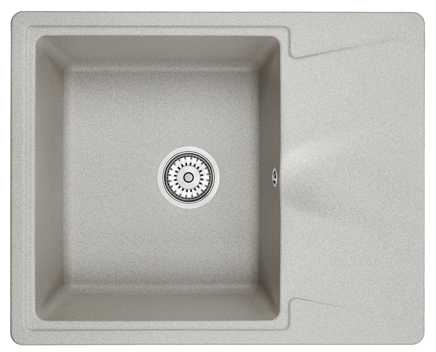 Мойка кухонная Granula прямоугольная кварц 6201, БАЗАЛЬТ