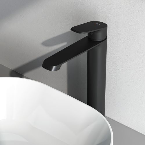 F8F92022 Func, смеситель для умывальника высокий, черный