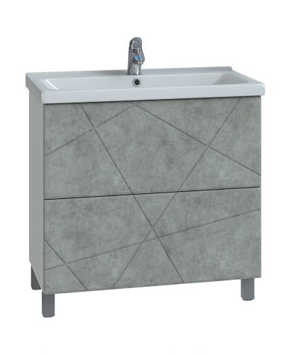 Тумба VIGO Geometry 800-0-2 (Neo) бетон