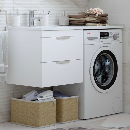 Тумба подвесная Corozo "Алиот 120", 2 ящ., Мадлен 120