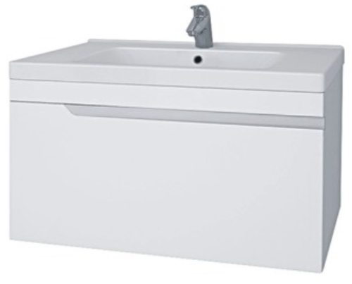 Тумба Hella 80, белый лак