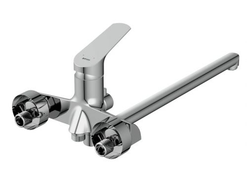 Смеситель для ванны FLAVIS с длинным изливом однорычажный