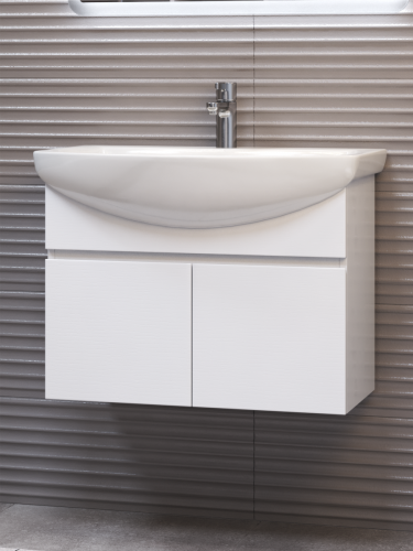 Тумба VIGO Wing 700-2-0 (Балтика) подвесная белый