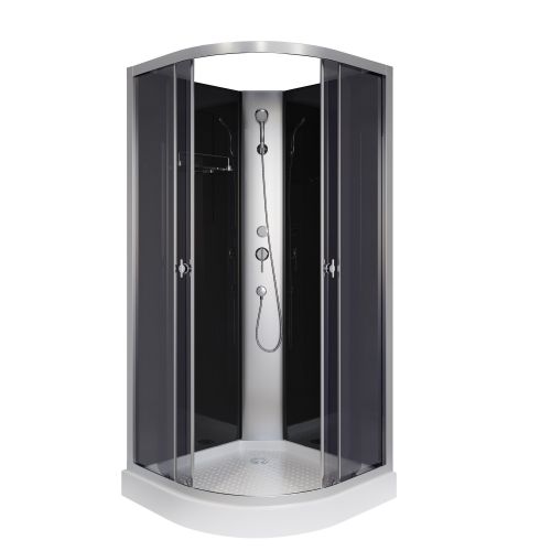 Душ.каб. Niagara Eco E90/13/TN/BK (900х900х2000) 3 места