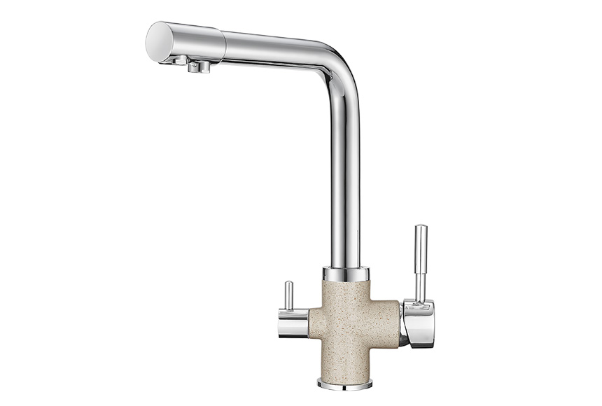 Смеситель для кухни Granula GR-3015 пирит, 3015pr