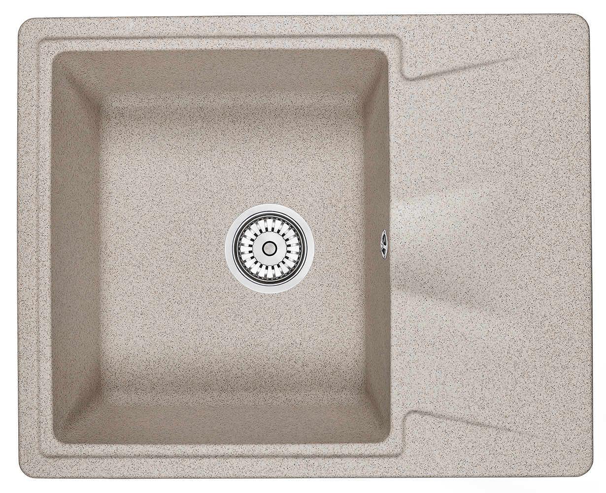 Мойка кухонная Granula прямоугольная кварц 6201, КЛАССИК