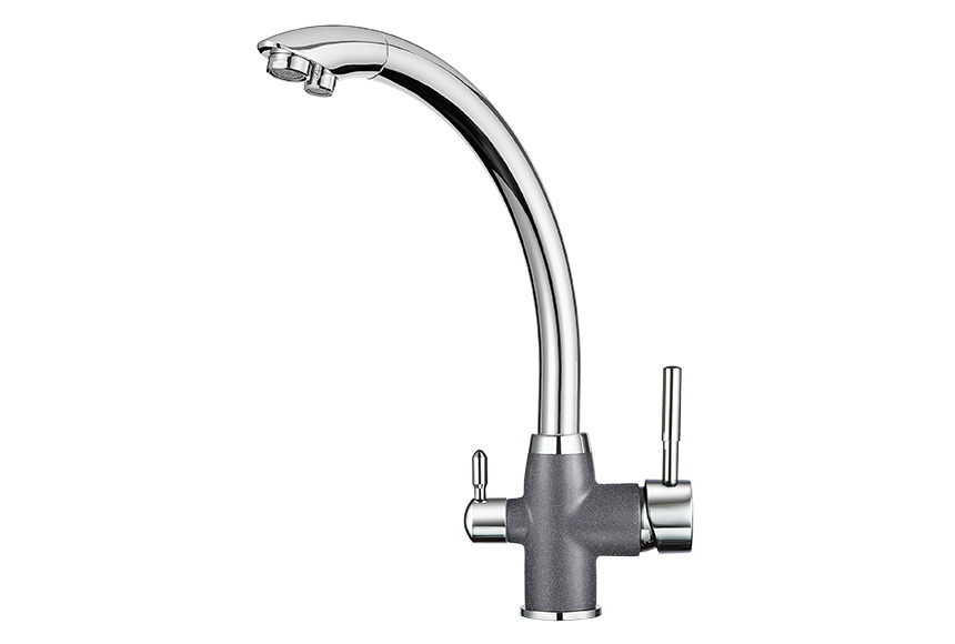 Смеситель для кухни Granula GR-3167 графит, 3167bg