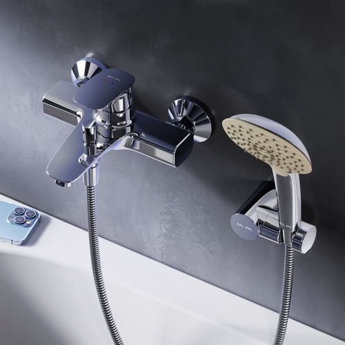 F71A15000 Spirit V2.1, смеситель д/ванны/душа, душ.набор, хром, шт.