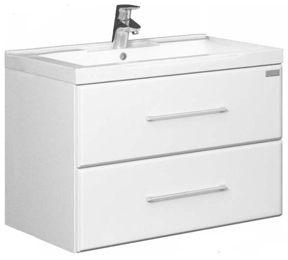 Тумба под раковину Омега 60 подвесная Санта 207045