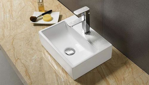 Раковина накладная Velvex  40 см 7440C
